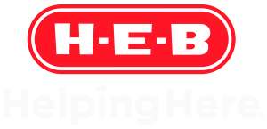 HEB Helping Here Logo (white 2022)